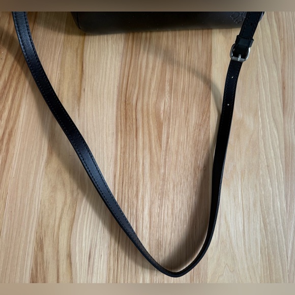 Patricia Nash Montana Collection Leather Maisie Flap Crossbody Black - Picture 13 of 14